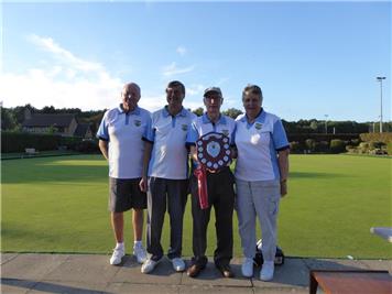 Winners - Linda King Richard Hughes and Andy Hogg - Final competition of the 2021 season